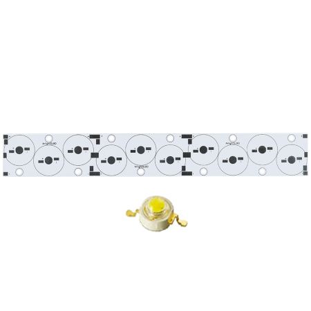 Arlight 022412 Плата 240x34-10Е Emitter (3x3x4 LED, SL80) (Arlight, -)