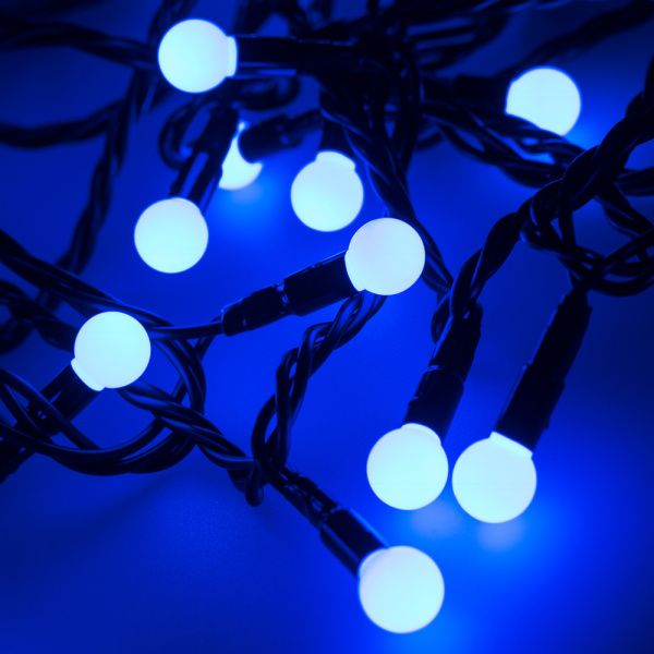 Оборудование Arlight 025570 Светодиодная гирлянда ARD-BALL-CLASSIC-D13-10000-BLACK-100LED BLUE (230V, 7W) (Ardecoled, IP65) по выгодной цене. Купить в Москве со скидкой.