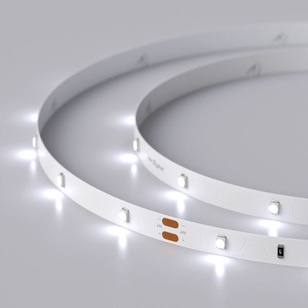 Оборудование Arlight 019916 Светодиодная лента RT 2-5000 24V Cool 8K 0.5x (3528, 150 LED, LUX) (Arlight, 2.9 Вт/м, IP20) по выгодной цене. Купить в Москве со скидкой.