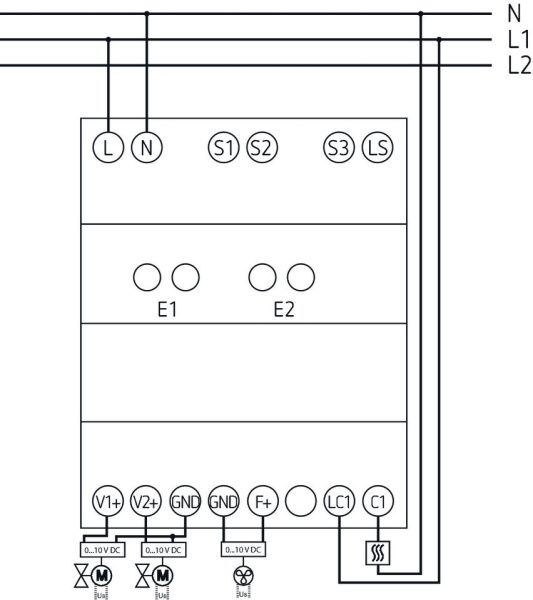 Оборудование Theben 4920210 Актуатор управления фанкойлом FCA 2 KNX по выгодной цене. Купить в Москве со скидкой.
