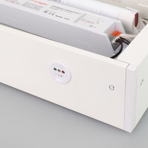 Оборудование Arlight 034934 Панель IM-EMERGENCY-2H-S600x600-45W Warm3000 (WH, 120 deg, 230V) (Arlight, IP40 Металл, 2 года) по выгодной цене. Купить в Москве со скидкой.
