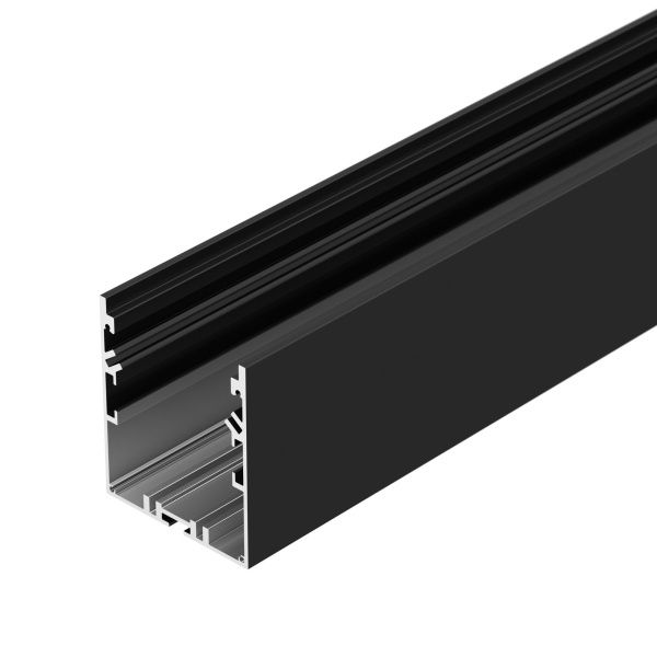 Оборудование Arlight 028973 Профиль с экраном SL-LINE-6070-2500 BLACK+OPAL (Arlight, Алюминий) по выгодной цене. Купить в Москве со скидкой.