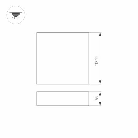 Оборудование Arlight 029487(1) Светильник SP-QUADRO-S300x300-36W Warm3000 (BK, 120 deg, 230V) (ARL, IP40 Металл, 3 года) по выгодной цене. Купить в Москве со скидкой.