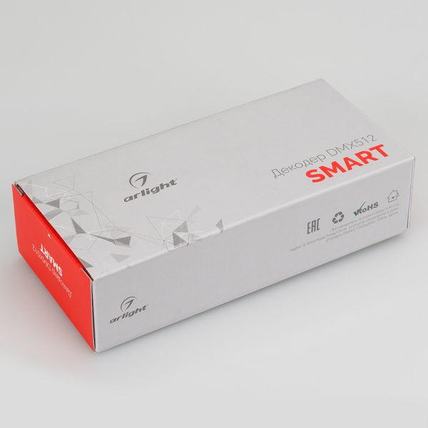 Оборудование Arlight 023823 Декодер SMART-K15-DMX (12-36V, 4x8A) (Arlight, IP20 Металл, 5 лет) по выгодной цене. Купить в Москве со скидкой.