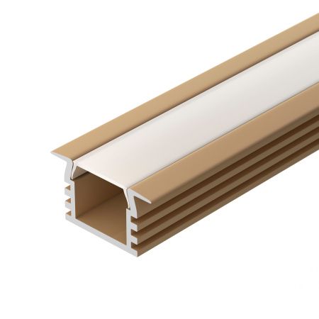 Arlight 017652 Профиль PDS-F-2000 ANOD Champan (Arlight, Алюминий)