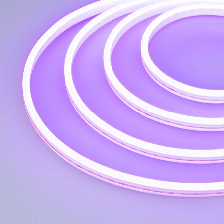 Arlight 030965 Образец Гибкий неон GALAXY-1206-5000CFS-2835-100 12V Purple 0.5M (12x6mm, 12W, IP67) (Arlight, 12 Вт/м, IP67)