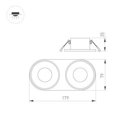 Оборудование Arlight 031739 Корпус PLURIO-BASE-BUILT-RS185x85 (WH, 1-2, 200mA) (Arlight, IP20 Металл, 3 года) по выгодной цене. Купить в Москве со скидкой.