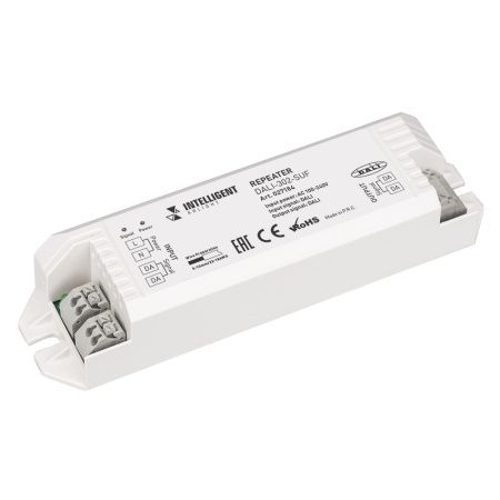 Arlight 027184 INTELLIGENT ARLIGHT Усилитель DALI-302-SUF (AC 230V, DALI) (IARL, Пластик)