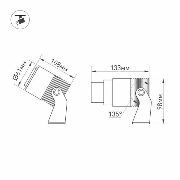 Оборудование Arlight 026447 Светильник ALT-RAY-ZOOM-R61-12W Warm3000 (DG, 10-60 deg, 230V) (Arlight, IP67 Металл, 3 года) по выгодной цене. Купить в Москве со скидкой.