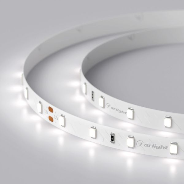 Оборудование Arlight 020011(2) Светодиодная лента RT-A60-8mm 24V White6000 (7.2 W/m, IP20, 2835, 5m) (Arlight, Открытый) по выгодной цене. Купить в Москве со скидкой.