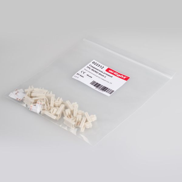 Оборудование Arlight 022312 Соединитель угловой FPC-MONO-8mm-L (Arlight, Пластик) по выгодной цене. Купить в Москве со скидкой.