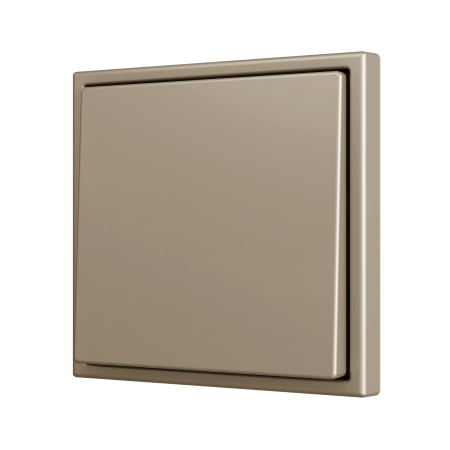 Zennio ZS701PB2C ZS70, Простая мягкая кнопка для 2 бинарных входов 70x70 мм – Шампанское