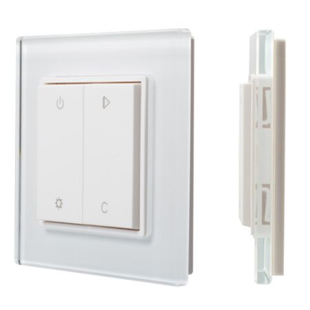 Arlight 017740 Панель Knob SR-2833RGB-RF-UP White (3V,RGBW,1зона) (Arlight, IP20 Пластик, 3 года)