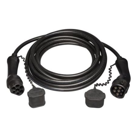 ABB 6AGC082538 Зарядный кабель с коннекторами Type 2-Type 1, 7м, 1ф 16A