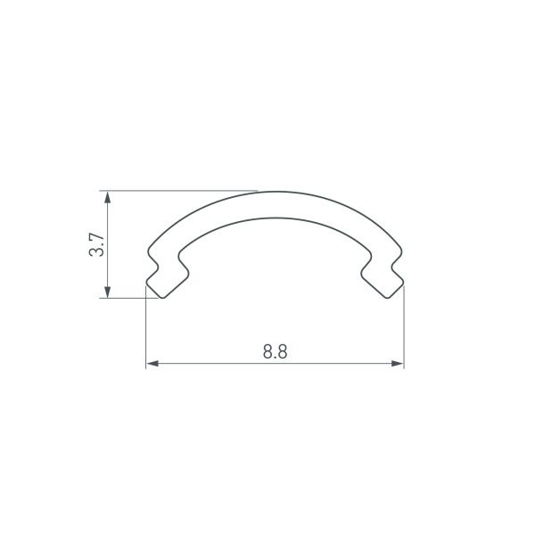 Оборудование Arlight 036324 Экран ARH-KANT-H8-2000 Round Opal (Arlight, Пластик) по выгодной цене. Купить в Москве со скидкой.