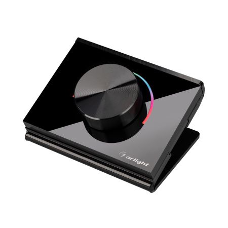 Arlight 031957 Панель Rotary SMART-P100-RGB Black (3V, 2.4G) (Arlight, IP20 Пластик, 5 лет)