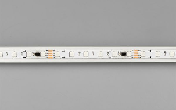 Оборудование Arlight 027613(1) Светодиодная лента SPI-5000SE-5060-60 24V Cx6 RGB-Auto (10mm, 13.2W/m, IP65) (Arlight, Закрытый, IP65) по выгодной цене. Купить в Москве со скидкой.