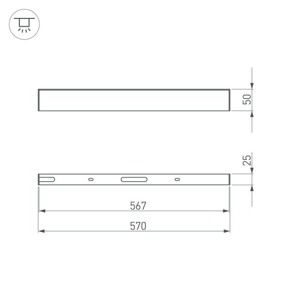 Оборудование Arlight 033077 Потолочный короб для блока питания SL-BOX-440 (Arlight, Алюминий) по выгодной цене. Купить в Москве со скидкой.