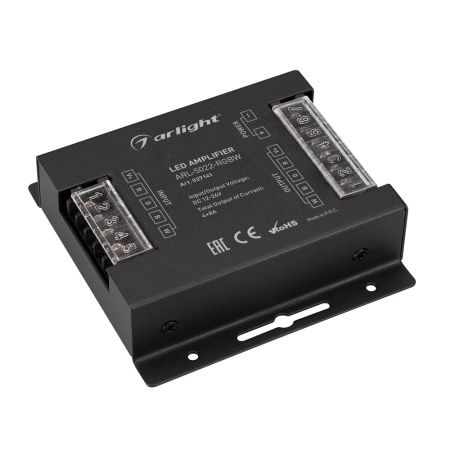 Arlight 027141 Усилитель ARL-5022-RGBW (12-24V, 4x8A, 384-768W) (Arlight, IP20 Металл, 3 года)