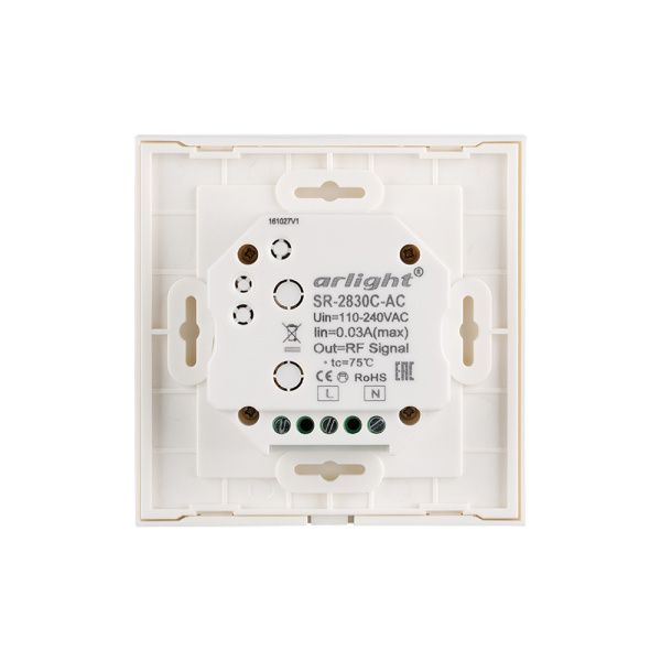 Оборудование Arlight 021035 Панель Sens SR-2830C-AC-RF-IN White (220V,RGB+CCT,4зоны) (Arlight, IP20 Пластик, 3 года) по выгодной цене. Купить в Москве со скидкой.