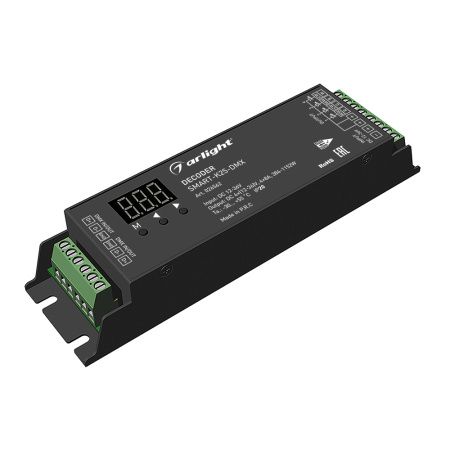 Оборудование Arlight 026562 Декодер SMART-K25-DMX (12-36V, 4x8A) (Arlight, IP20 Металл, 5 лет) по выгодной цене. Купить в Москве со скидкой.