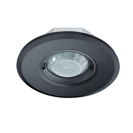 Esylux EP10451768 Датчик присутствия KNX PD-FLAT 360i/8 ROUND BLACK KNX