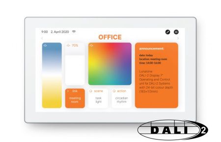 Lunatone 86456840-W Дисплей DALI-2 7″