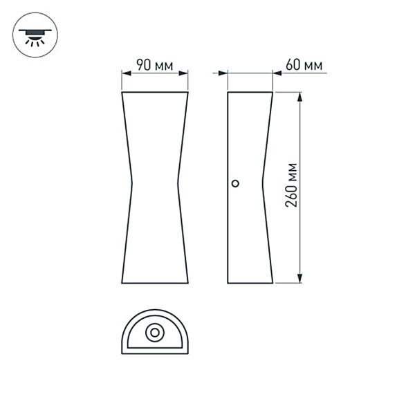 Оборудование Arlight 021934 Светильник LGD-Wall-Tub-J2B-12W Warm White (Arlight, IP54 Металл, 3 года) по выгодной цене. Купить в Москве со скидкой.