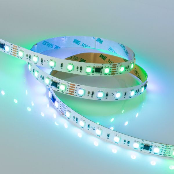 Оборудование Arlight 029435 Светодиодная лента DMX-5000-5060-60 24V Cx6 RGB (12mm, 14.4W/m, IP20) (Arlight, Открытый, IP20) по выгодной цене. Купить в Москве со скидкой.