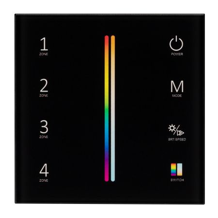 Оборудование Arlight 028310 Панель Sens SMART-P55-MULTI Black (3V, 4 зоны, 2.4G) (Arlight, IP20 Пластик, 5 лет) по выгодной цене. Купить в Москве со скидкой.