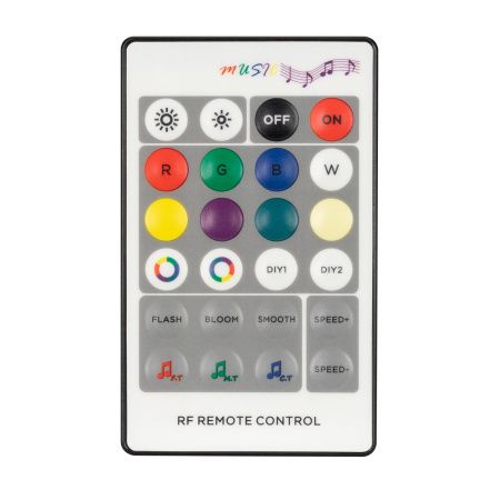 Оборудование Arlight 034726 Аудиоконтроллер ARL-SOUND-RGB/RGBW (12-24V, 4x4A, RF ПДУ 24кн) (Arlight, IP20 Пластик, 3 года) по выгодной цене. Купить в Москве со скидкой.