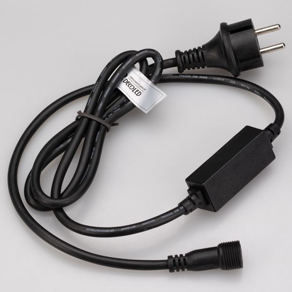 Оборудование Arlight 025651 Шнур питания ARD-CLASSIC-BALL-STD-1.5M Black (230V, 1.6A) (Ardecoled, Закрытый) по выгодной цене. Купить в Москве со скидкой.