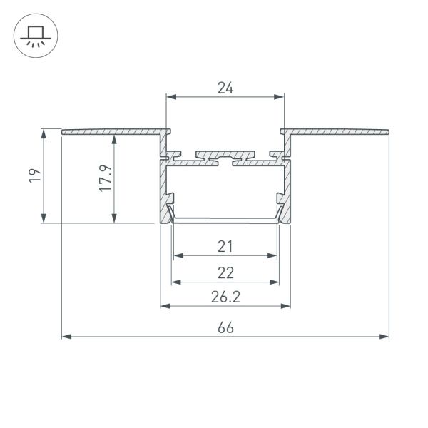 Оборудование Arlight 033693 Профиль PLS-LOCK-H19-T-HIDE-2000 (Arlight, Алюминий) по выгодной цене. Купить в Москве со скидкой.