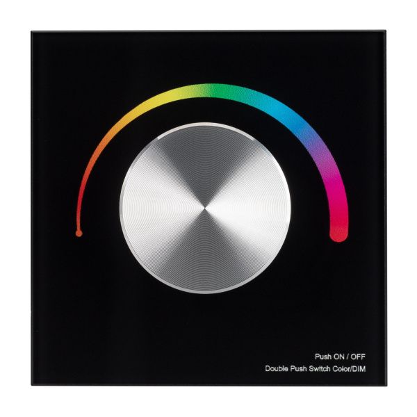 Оборудование Arlight 033757 Панель SMART-P5-RGB-G-IN Black (3V, Rotary, 2.4G) (Arlight, IP20 Пластик, 5 лет) по выгодной цене. Купить в Москве со скидкой.