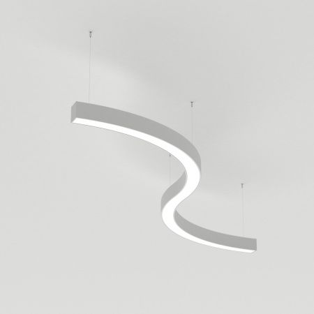 Arlight 034051(1) Светильник SP-LINE-HANG ARC-S3535-D800-65W Warm3000 (WHITE, 230V) (Arlight, Металл)