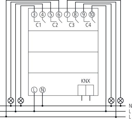 Оборудование Theben 4940223 4-х канальный релейный актуатор. Линейка FIX1 RM 4 U KNX по выгодной цене. Купить в Москве со скидкой.