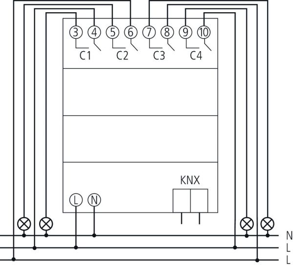 Оборудование Theben 4940223 4-х канальный релейный актуатор. Линейка FIX1 RM 4 U KNX по выгодной цене. Купить в Москве со скидкой.