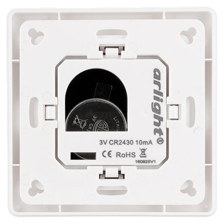 Оборудование Arlight 021460 Панель Knob SR-2853K8-RF-UP White (3V, DIM, 4 зоны) (Arlight, IP20 Пластик, 3 года) по выгодной цене. Купить в Москве со скидкой.