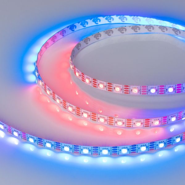 Оборудование Arlight 033437 Светодиодная лента SPI-B60-10mm 12V RGB-PX1-RAM (9.3 W/m, IP20, 5060, 5m) (Arlight, бегущий огонь) по выгодной цене. Купить в Москве со скидкой.
