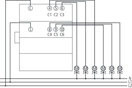 Оборудование Theben 4930245 6-ти канальный актуатор отопления. Линейка MIX2 HME 6 T KNX по выгодной цене. Купить в Москве со скидкой.