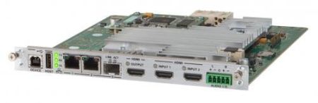 Crestron DM-NVX-351C DM NVX® 4K60 4: 4: 4 HDR сетевой AV-кодер / декодер карта с понижающим микшированием