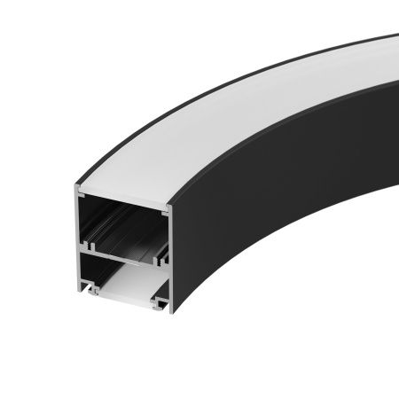Arlight 029270 Профиль SL-ARC-5060-D1500-A90 BLACK (дуга 1 из 4) (Arlight, Алюминий)