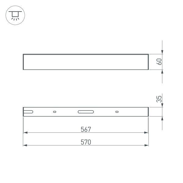 Оборудование Arlight 033079 Потолочный короб для блока питания SL-BOX-480 (Arlight, Алюминий) по выгодной цене. Купить в Москве со скидкой.