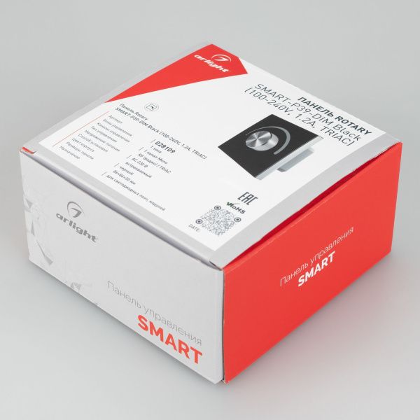 Оборудование Arlight 028109 Панель SMART-P37-DIM-IN Black (230V, 1.2A, TRIAC, Rotary, 2.4G) (Arlight, IP20 Пластик, 5 лет) по выгодной цене. Купить в Москве со скидкой.