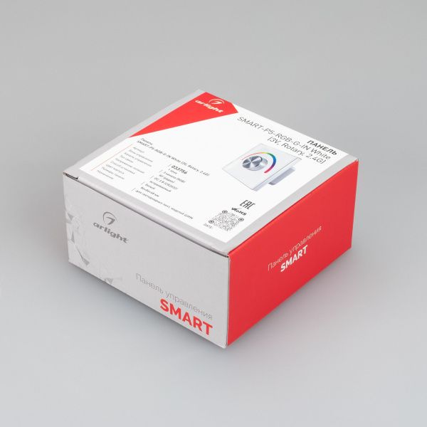 Оборудование Arlight 033756 Панель SMART-P5-RGB-G-IN White (3V, Rotary, 2.4G) (Arlight, IP20 Пластик, 5 лет) по выгодной цене. Купить в Москве со скидкой.