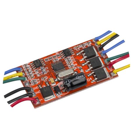 Arlight 021455 Декодер DMX RA-304mini (12-24V, 144-288W) (ARL, Бескорпусной)